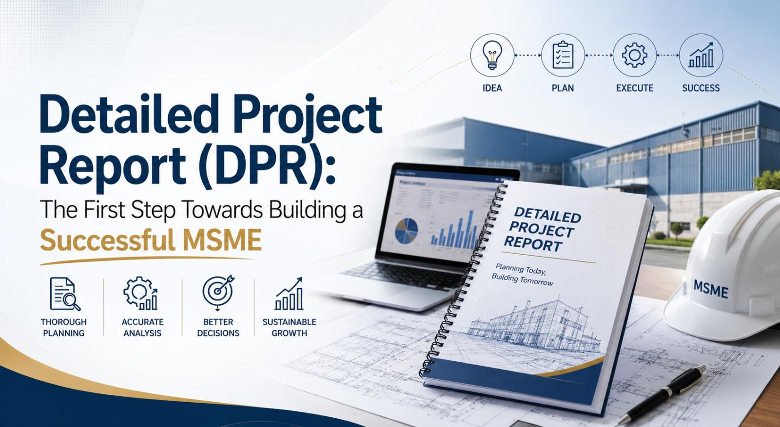 Detailed Project Report (DPR): The First Step Towards Building a Successful MSME