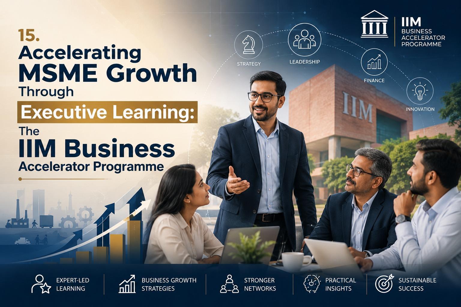 Accelerating MSME Growth Through Executive Learning: The IIM Business Accelerator Programme