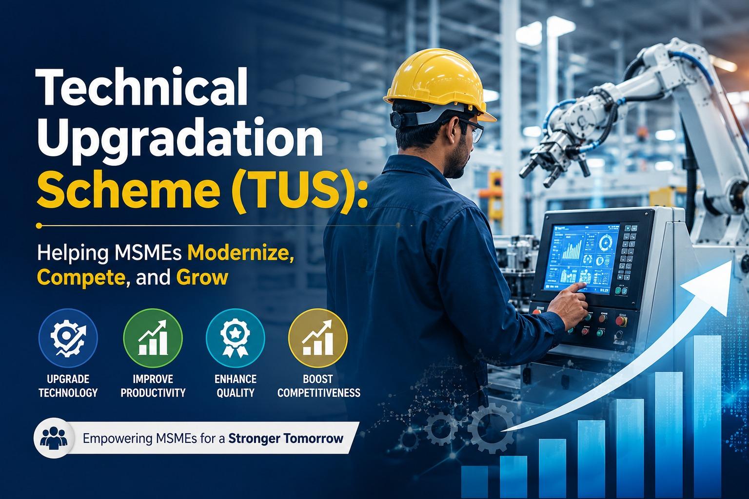 Technical Upgradation Scheme (TUS): Helping MSMEs Modernize, Compete, and Grow