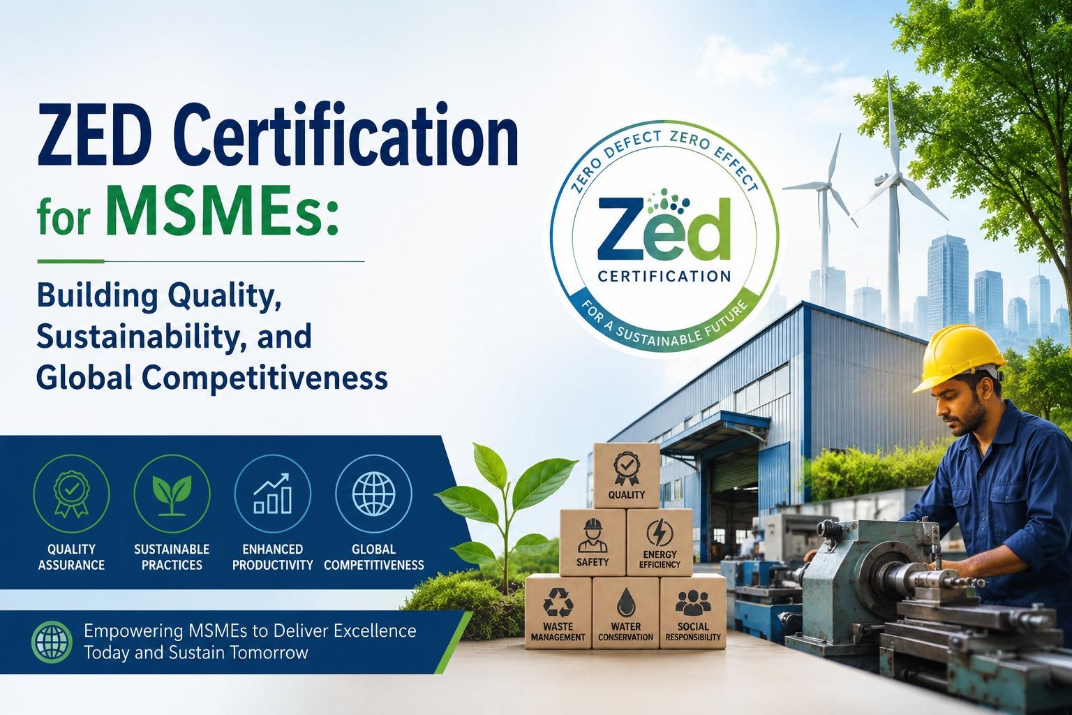 ZED Certification for MSMEs: Building Quality, Sustainability, and Global Competitiveness